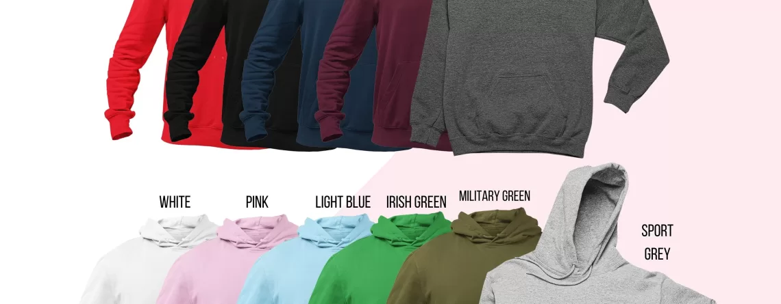 Choosing the Right Hoodie Size, Color and Print For Men's Hoodies