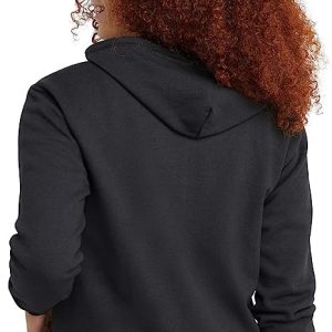 Women's EcoSmart Full-Zip Fleece Hoodie, Zip-Up Hooded Sweatshirt For Women
